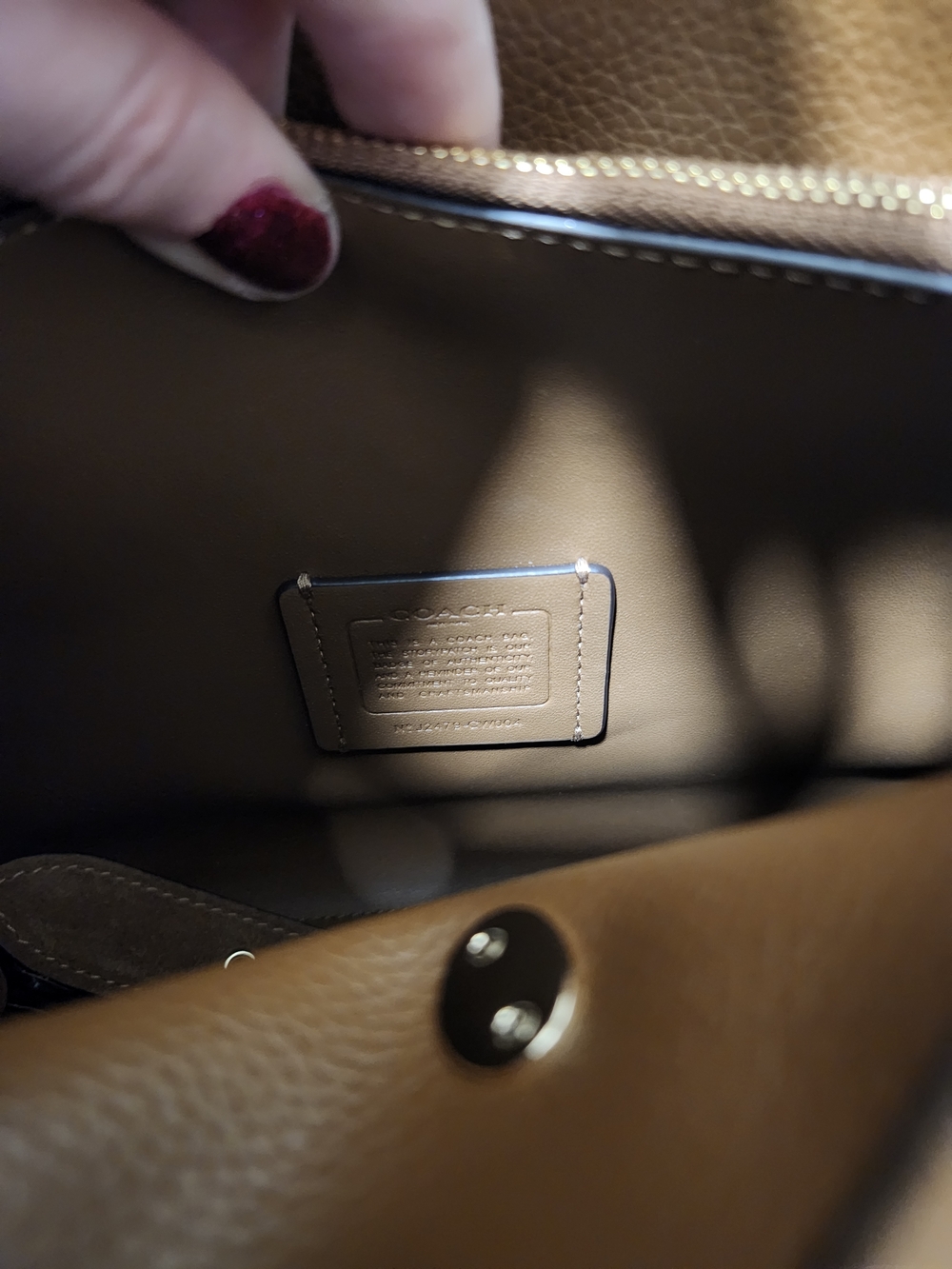 Coach Suede Hadley - Picture 4 of 4